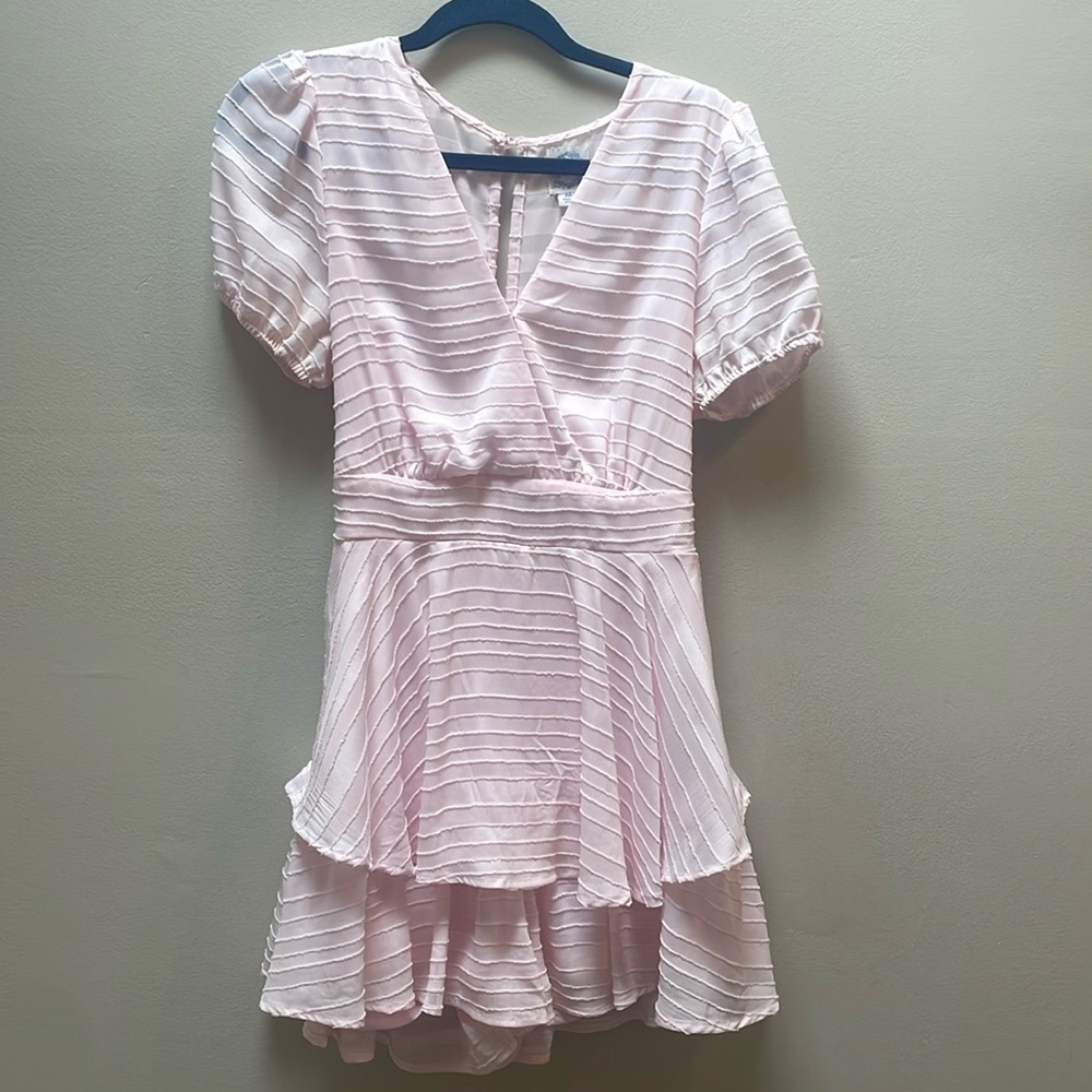 Blue Rain Pink 🌸 Romper